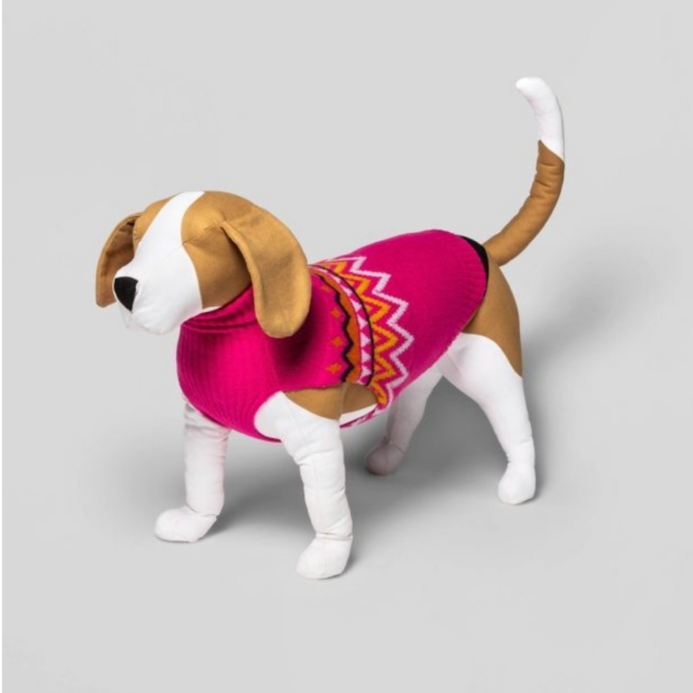 NWT Dog and Cat Sweater Pink Boots & Barkley Size XS